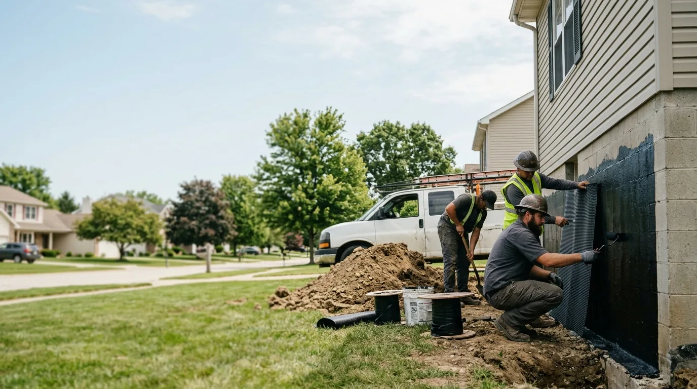 Basement Waterproofing in Thomson, IL near me